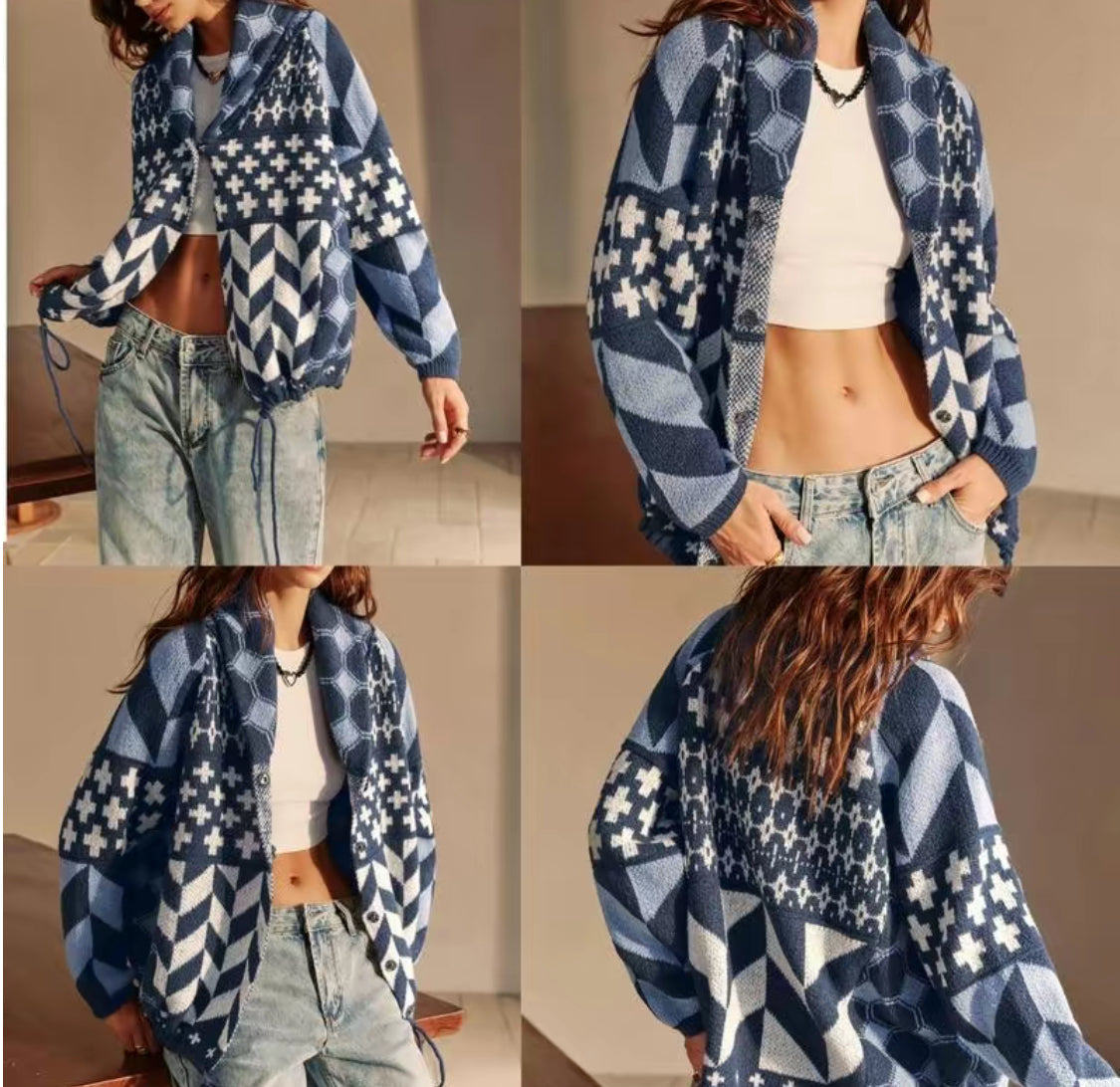Amara's Knitted Cardigan - S. Signature Edition