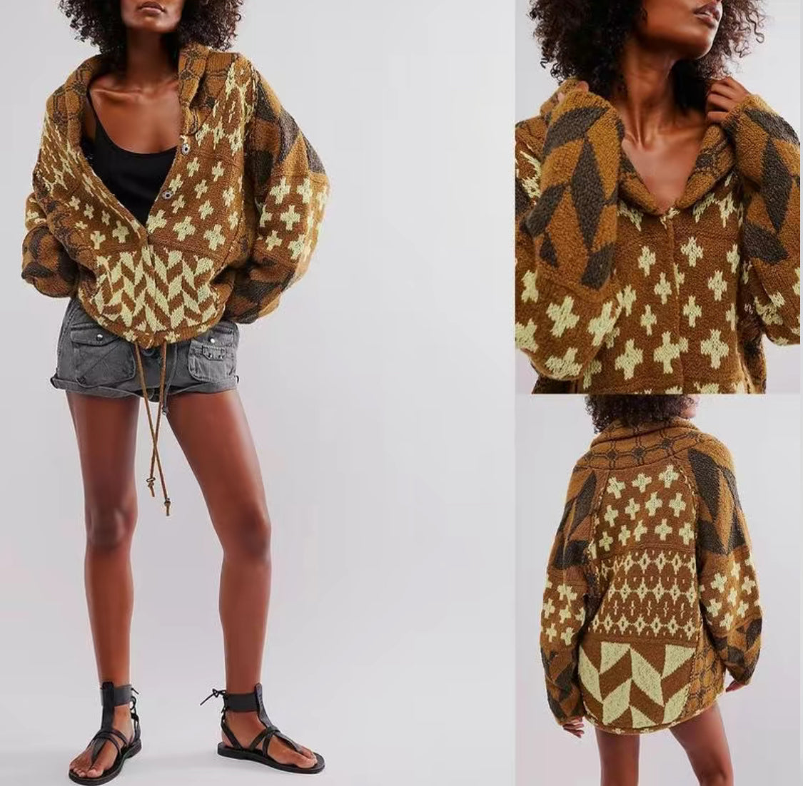 Amara's Knitted Cardigan - S. Signature Edition