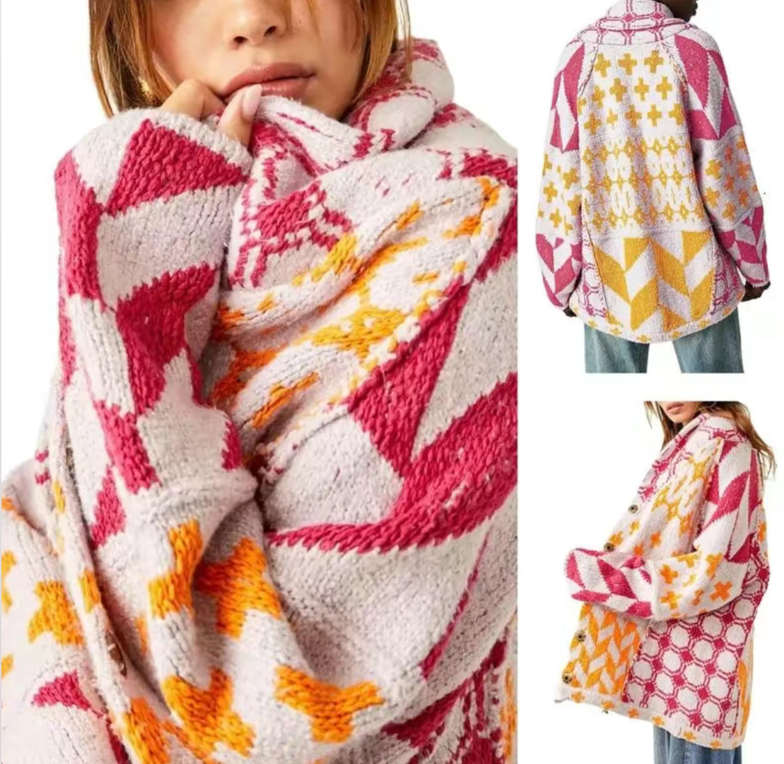 Amara's Knitted Cardigan - S. Signature Edition